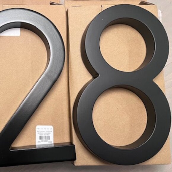 Pottery Barn Modern Farmhouse House Numbers - Picture 2 of 3